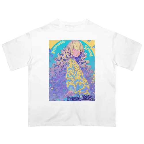 Pastel girl「パステルガール」 Oversized T-Shirt