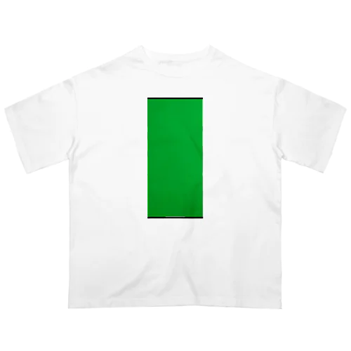 peace Green Oversized T-Shirt