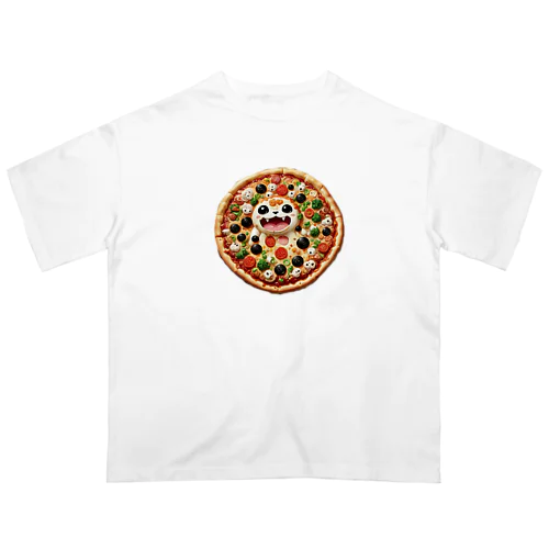 ピザ妖怪　ラザピー オーバーサイズTシャツ