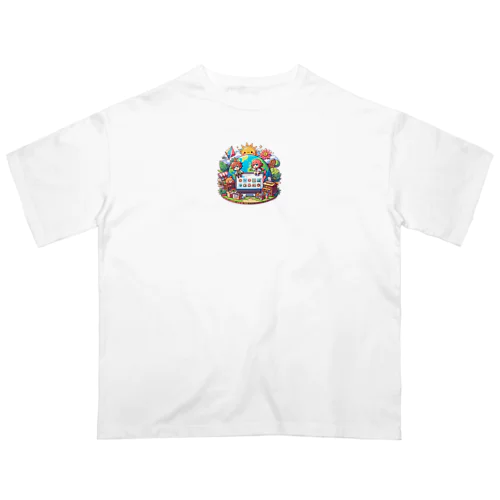 レイミーといっしょにオリジナルキャラの世界へ Oversized T-Shirt