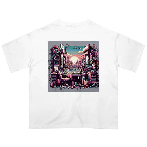 ドット絵 新しい世界 Oversized T-Shirt