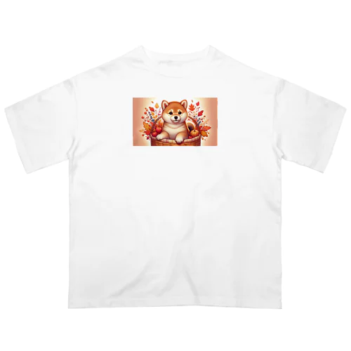 可愛い柴犬 Oversized T-Shirt