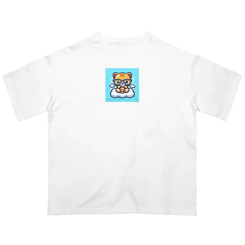 キュートなキャット Oversized T-Shirt