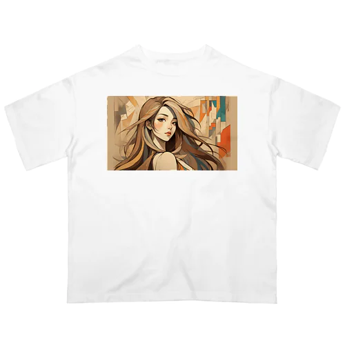色褪せた世界⑤ Oversized T-Shirt