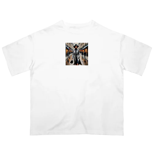 "Inspired by Parisian streets" オーバーサイズTシャツ