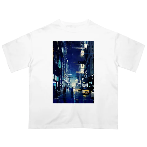 vol.2 青い街 Oversized T-Shirt
