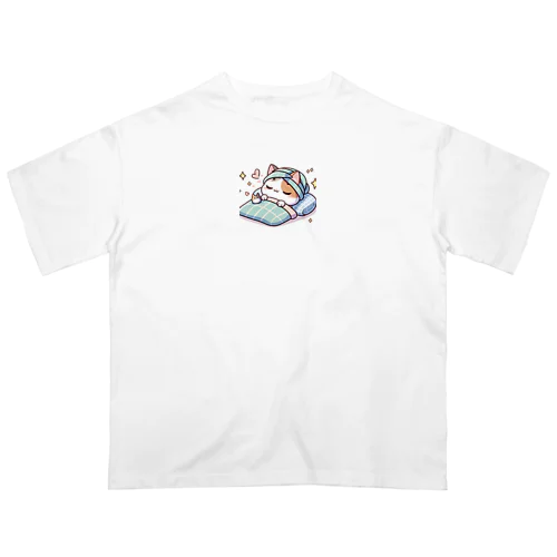 ゆるかわネコグッズ Oversized T-Shirt