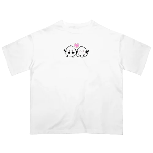 シマエナガちゃん Oversized T-Shirt