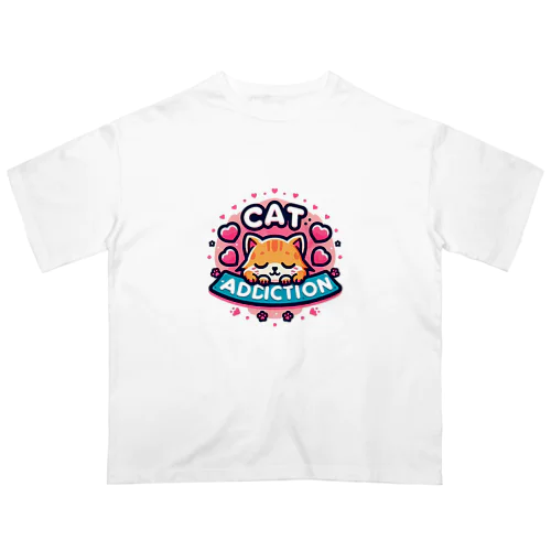 Cat Addiction 26 オーバーサイズTシャツ