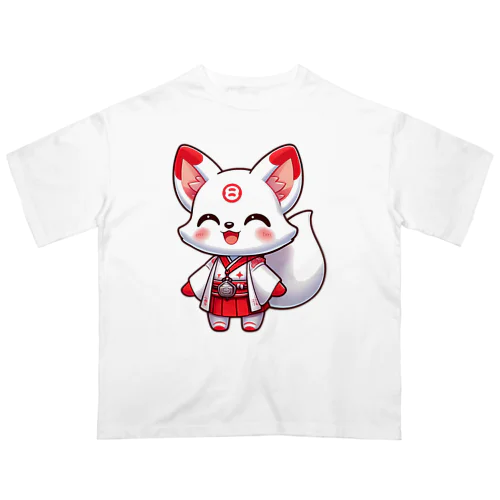 Inari Fox Charm Magic～稲荷の狐1 オーバーサイズTシャツ