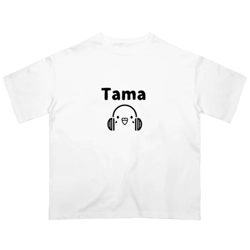 TamaTシャツ ヘッドホンペンちゃん Oversized T-Shirt