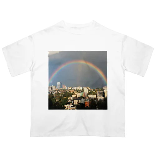 虹の街 オーバーサイズTシャツ