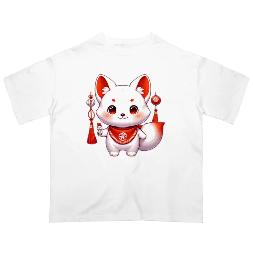 Inari Fox Charm Magic～稲荷の狐2 オーバーサイズTシャツ