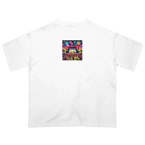 野外フェス Oversized T-Shirt