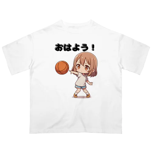 ガールズ バスケット 02 オーバーサイズTシャツ