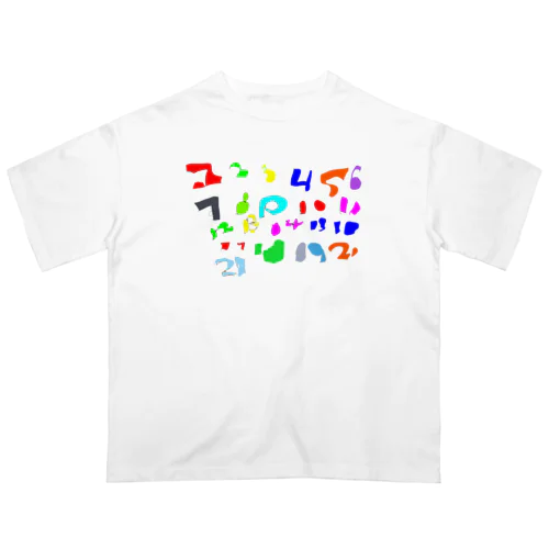 キッズアートナンバーズ オーバーサイズTシャツ