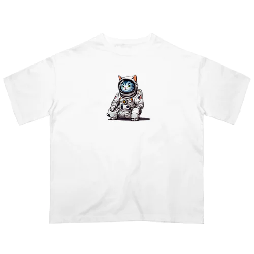 宇宙猫.大和 Oversized T-Shirt