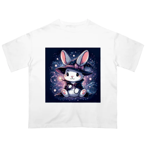 魔法使いコスプレ　ウサギ Oversized T-Shirt