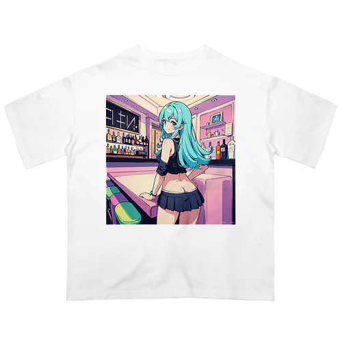 魔法バーテンダー少女 Oversized T-Shirt