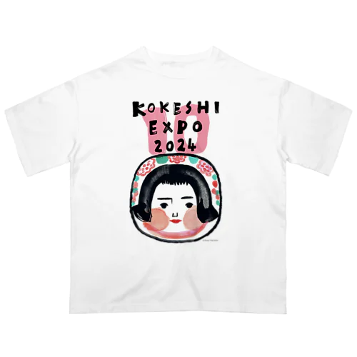 こけしEXPO2024（10周年）ピンク Oversized T-Shirt