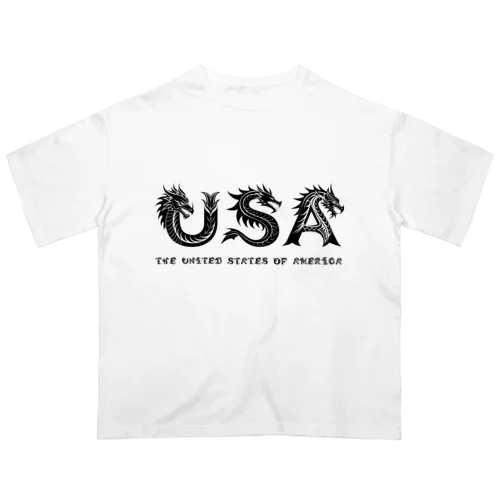 USA (The United States of America) Type1 (10) オーバーサイズTシャツ