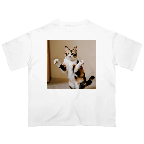 三毛猫 Oversized T-Shirt