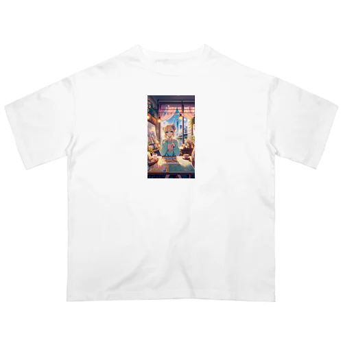 Tokyo Lofi Girl　 Oversized T-Shirt