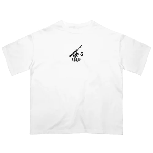 釣り竿 Oversized T-Shirt