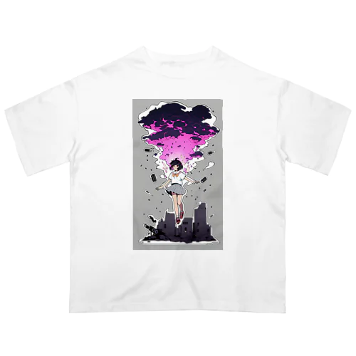 終末廃墟の冒険 Oversized T-Shirt