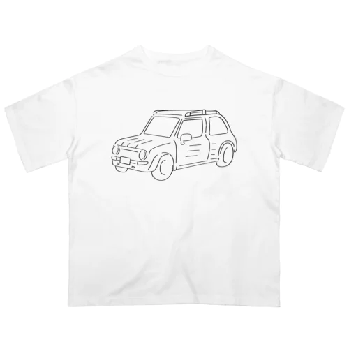 とがった旧車① Oversized T-Shirt