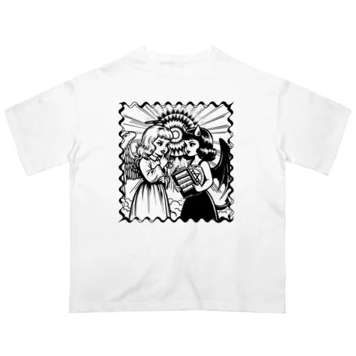 天使と悪魔の計画 Oversized T-Shirt