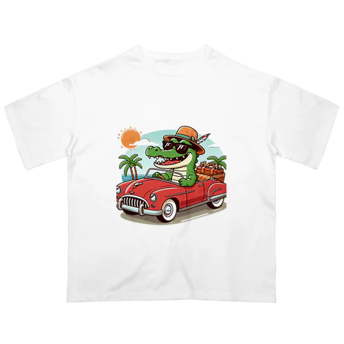 ワニワニドライブ オーバーサイズTシャツ