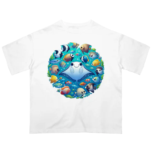 Oceanズ オーバーサイズTシャツ