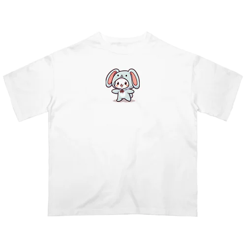 ウサギマスコット オーバーサイズTシャツ