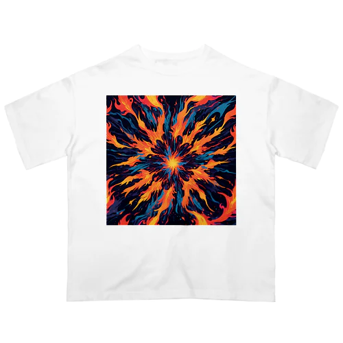 art of fire⑤ Oversized T-Shirt