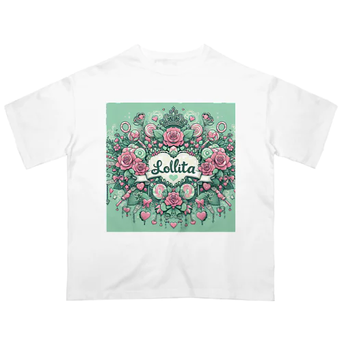 Sweet Lolita 🍭 ミントグリーン オーバーサイズTシャツ