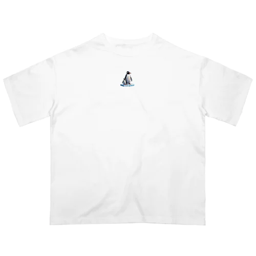 ペンギンの親子 Oversized T-Shirt