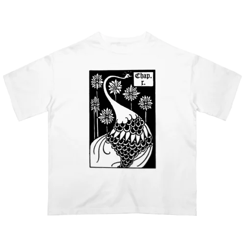 アーサー王 第10章 1893 ✜ Aubrey Beardsley オーブリー・ビアズリー オーバーサイズTシャツ