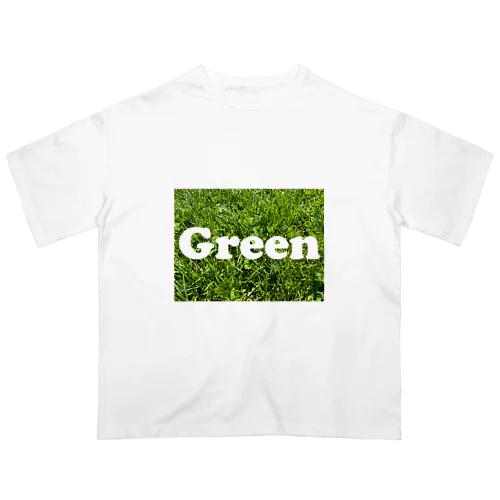 Green オーバーサイズTシャツ