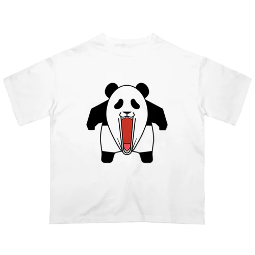 パンダの咆哮 Oversized T-Shirt