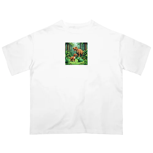 恐竜時代にタイムスリップ！ Oversized T-Shirt