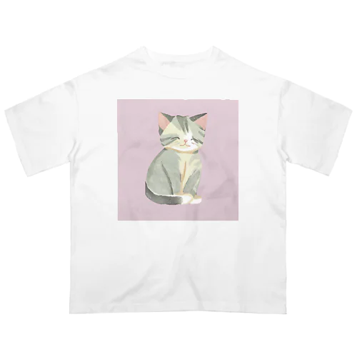 子猫のこめちゃん Oversized T-Shirt