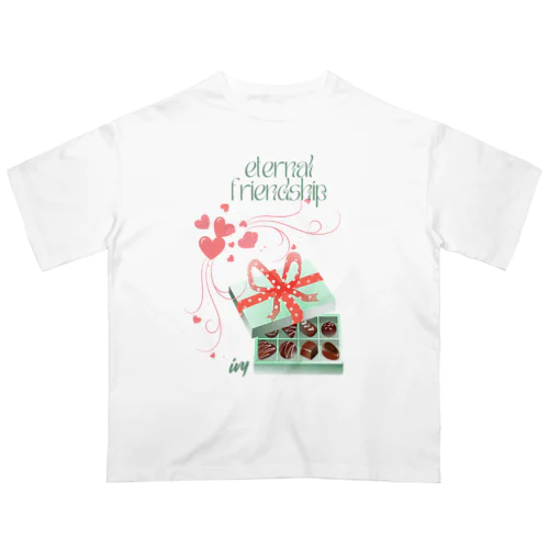 美味しいチョコレート オーバーサイズTシャツ