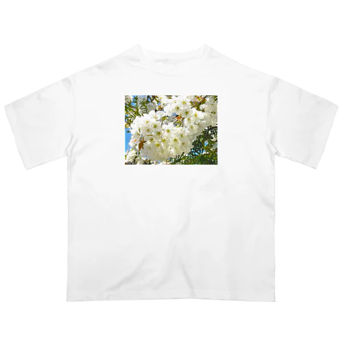 白桜 Oversized T-Shirt