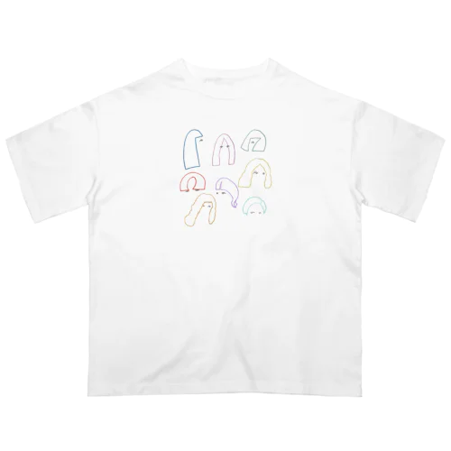 hairs オーバーサイズTシャツ