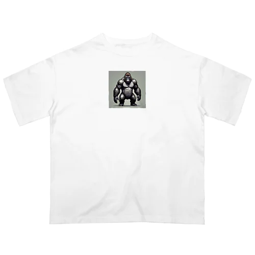 ドット絵ゴリラ オーバーサイズTシャツ