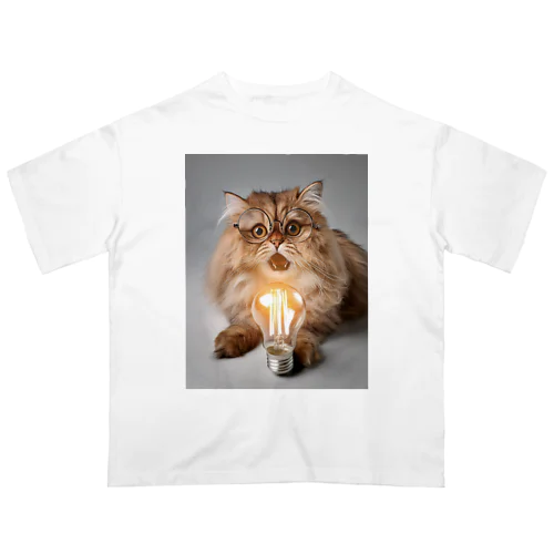 ペルシャ猫💡 オーバーサイズTシャツ