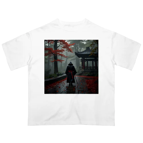 雨の中の侍2 Oversized T-Shirt