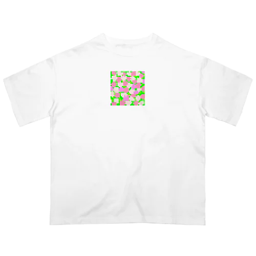 芝桜 オーバーサイズTシャツ