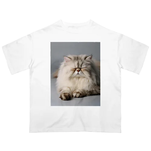 ペルシャ猫😴 オーバーサイズTシャツ